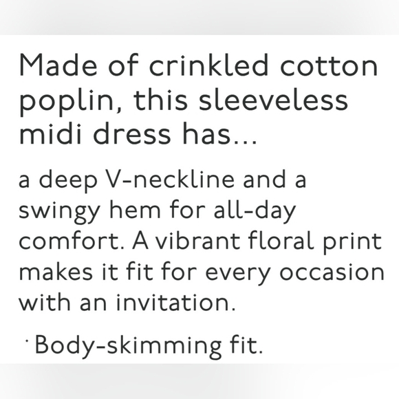 Madewell Sleeveless V Neck Midi Dress In Floral. Size 4 - Picture 6 of 12